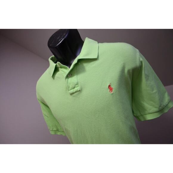 Polo Ralph Lauren Golf Polo Custom Fit Green Short Sleeve Mens Size XL - Picture 2 of 10